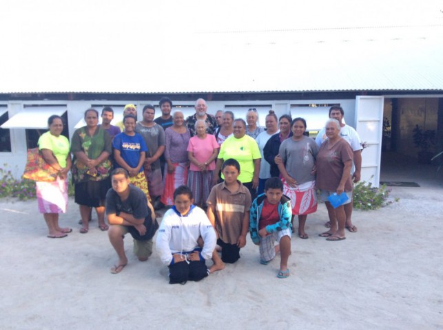 Most of the Attendees Huaahine Island