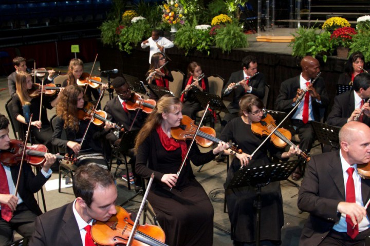 Jessica in orchestra