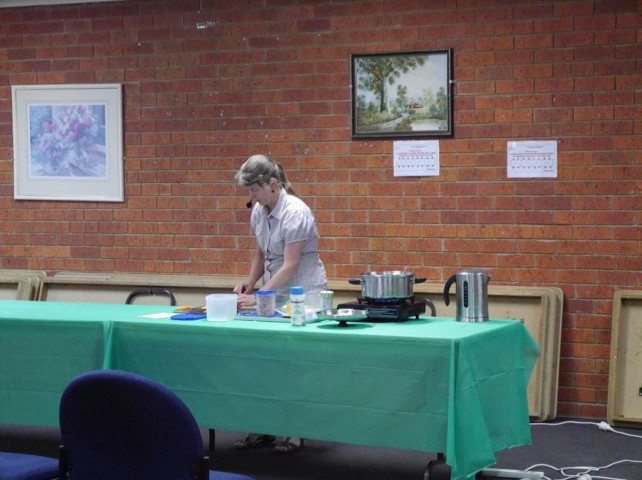 Cooking Demo in Griffith__Esther