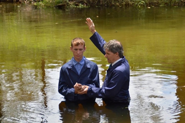 Matthew Brown Baptism