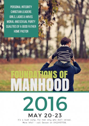 WA Manhood weekend Flyer