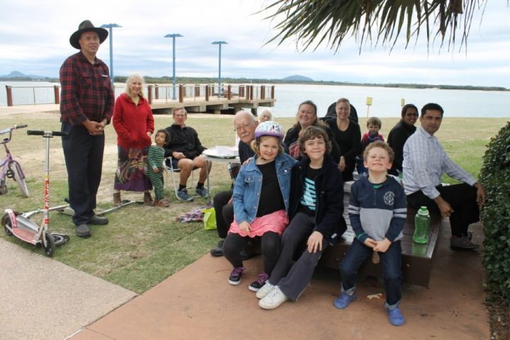Picnic lunch at Cotton Tree